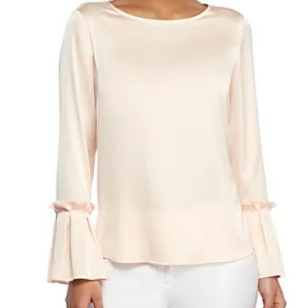 THE LIMITED Petite Origami Sleeve Blouse